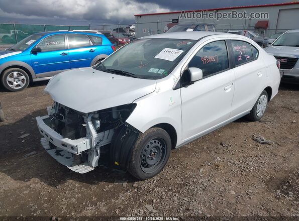 ML32FUFJ1RHF04656 2024 MITSUBISHI MIRAGE G4 Белый Передняя левая четверть