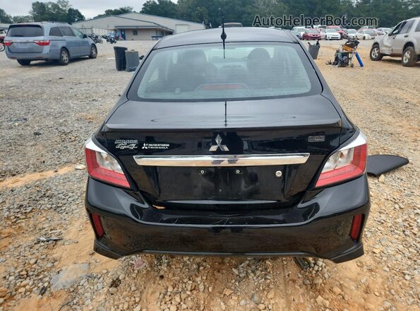 ML32FUFJ4MHF04787 2021 MITSUBISHI MIRAGE Черный Вид сзади