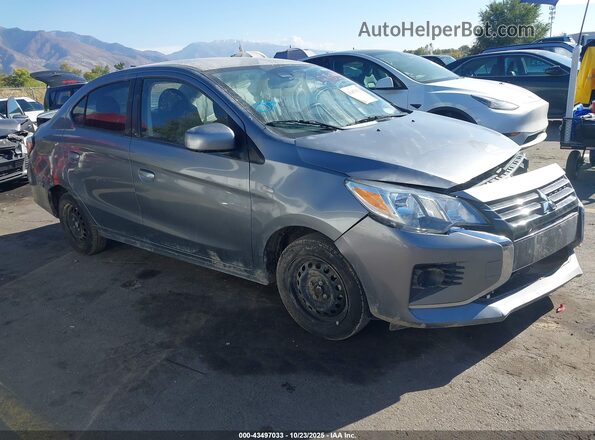 ML32FUFJ5PHF01417 2023 MITSUBISHI MIRAGE G4 Серебряный Передняя правая четверть