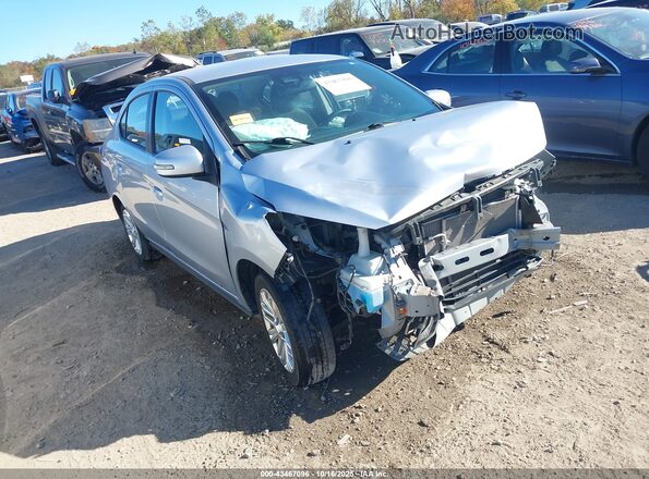 ML32FVFJ6MHF06868 2021 MITSUBISHI MIRAGE G4 Silver წინა მარჯვენა