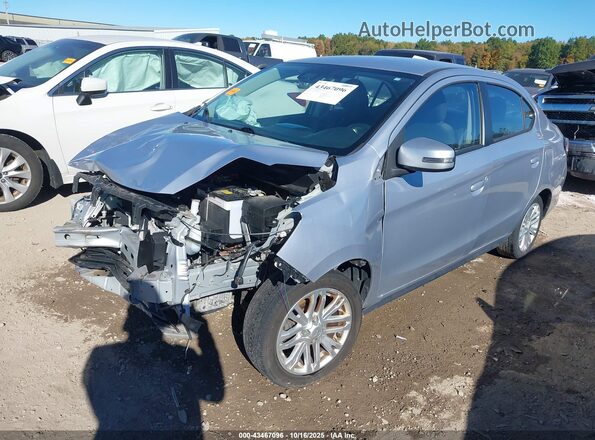 ML32FVFJ6MHF06868 2021 MITSUBISHI MIRAGE G4 Silver წინა მარცხენა ხედი სამი მეოთხედიდან