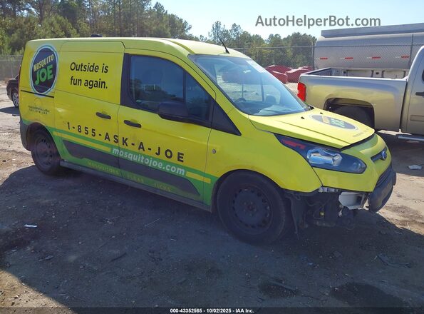 NM0LS7E75H1332749 2017 FORD TRANSIT CONNECT Yellow წინა მარჯვენა