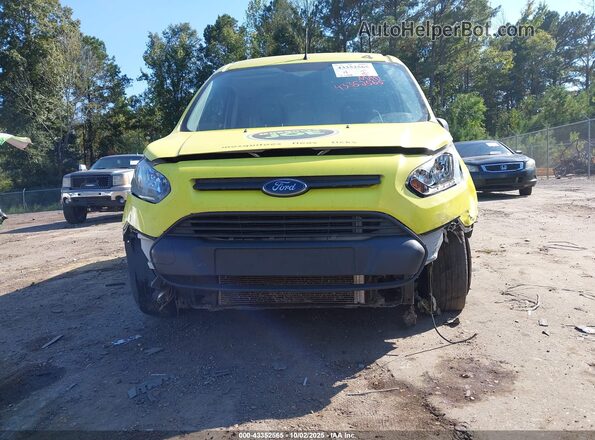 NM0LS7E75H1332749 2017 FORD TRANSIT CONNECT Yellow წინა ხედი