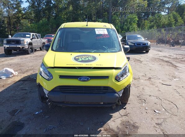 NM0LS7E75H1332749 2017 FORD TRANSIT CONNECT Yellow წინა პანელის ხედი