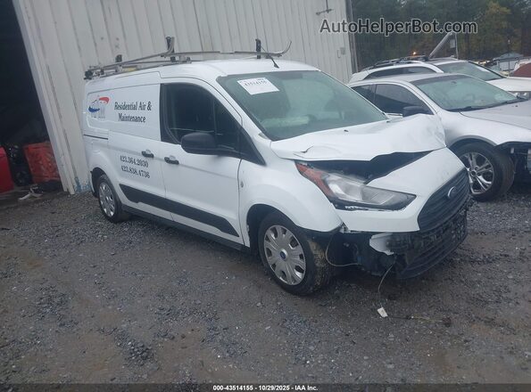 NM0LS7F20M1486153 2021 FORD TRANSIT CONNECT Белый Передняя правая четверть