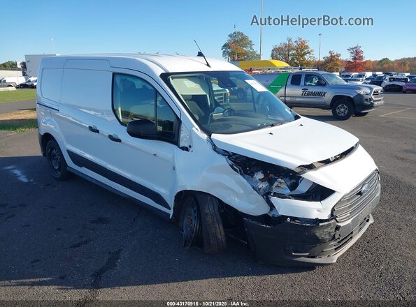 NM0LS7S79N1533232 2022 FORD TRANSIT CONNECT Белый Вид спереди