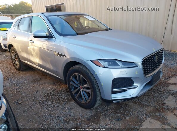 SADCJ2EXXNA691071 2022 JAGUAR F-PACE Серебряный Передняя правая четверть