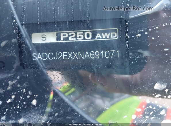 SADCJ2EXXNA691071 2022 JAGUAR F-PACE Серебряный Вид подкапотного пространства
