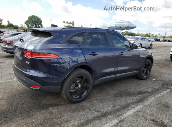 SADCJ2FN5JA242310 2018 JAGUAR F-PACE Blue Trasero derecho