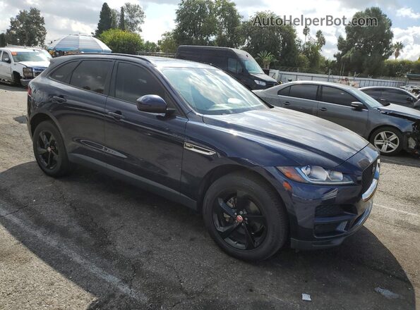 SADCJ2FN5JA242310 2018 JAGUAR F-PACE Blue Delantero derecho