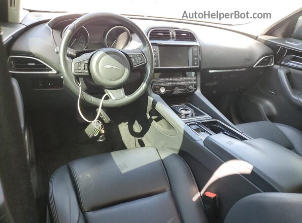 SADCJ2FN5JA242310 2018 JAGUAR F-PACE Blue Vista del salpicadero