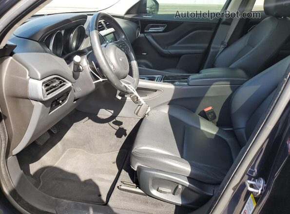 SADCJ2FN5JA242310 2018 JAGUAR F-PACE Blue Vista interior delantera