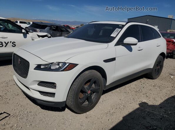 SADCJ2FN6JA260721 2018 JAGUAR F-PACE Белый Передняя левая четверть