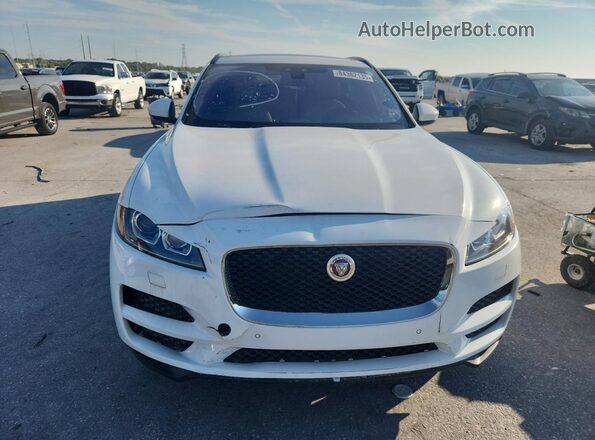 SADCJ2FNXJA297870 2018 JAGUAR F-PACE White Vista frontal