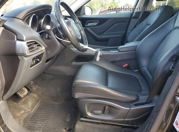 SADCJ2FX2JA264816 2018 JAGUAR F-PACE Черный Вид салона спереди