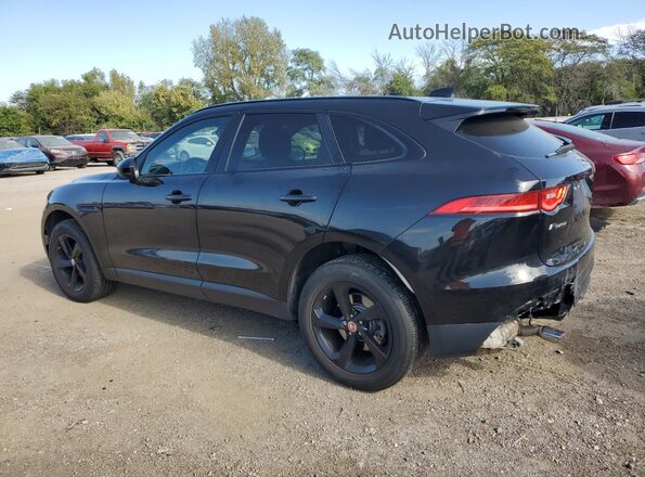 SADCJ2FX2JA264816 2018 JAGUAR F-PACE Черный Задняя левая четверть