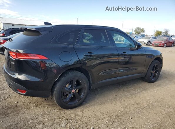 SADCJ2FX2JA264816 2018 JAGUAR F-PACE Черный Задняя правая четверть