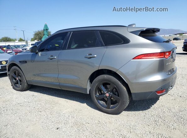 SADCK2FN1JA267458 2018 JAGUAR F-PACE Silver Trasero izquierdo