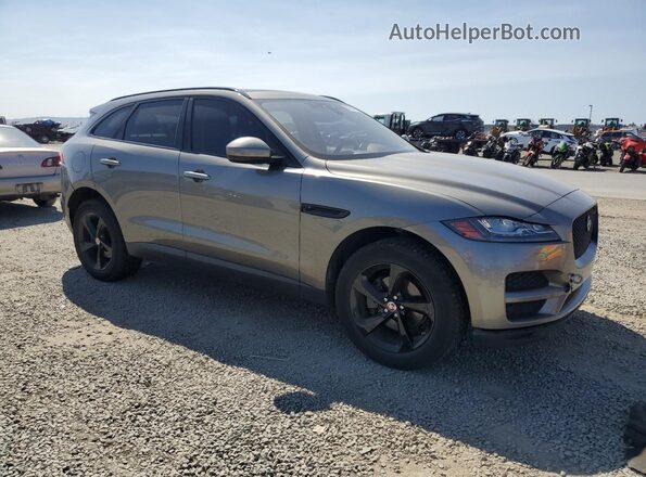 SADCK2FN1JA267458 2018 JAGUAR F-PACE Silver Delantero derecho