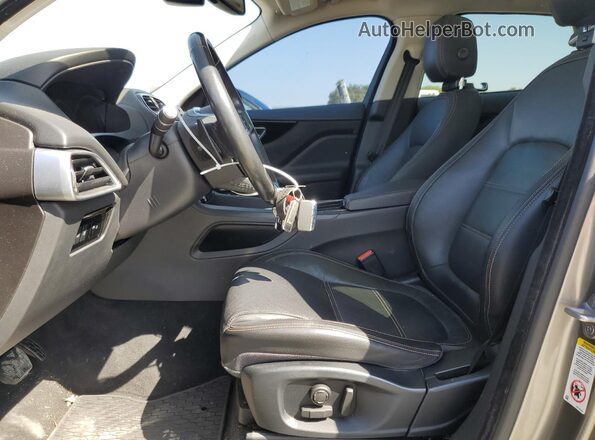 SADCK2FN1JA267458 2018 JAGUAR F-PACE Silver Vista interior delantera