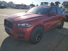2018 Jaguar F-pace Prestige Red vin: SADCK2FX4JA281405