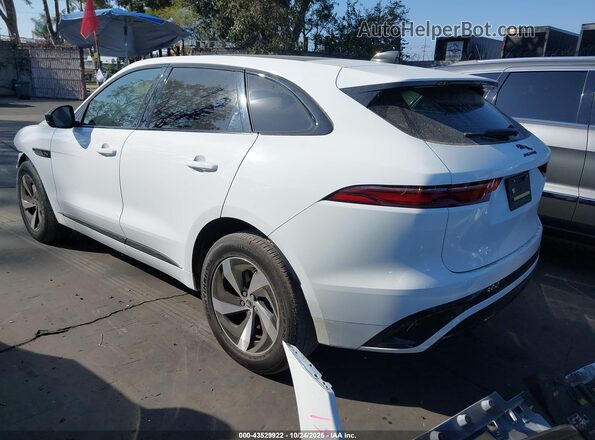 SADCT2EX7RA724950 2024 JAGUAR F-PACE White Задня ліва чверть