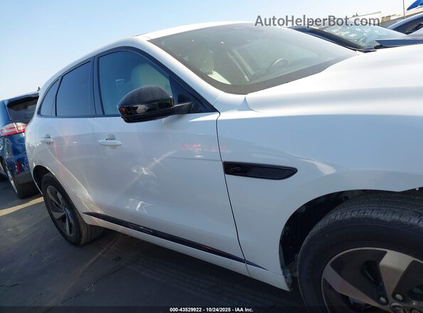 SADCT2EX7RA724950 2024 JAGUAR F-PACE White Вид задньої частини салону