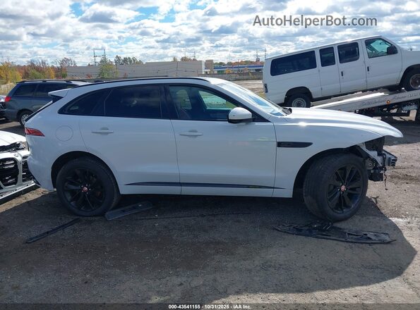 SADCT2FU5MA667712 2021 JAGUAR F-PACE White Вид задньої частини салону