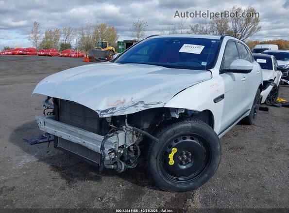 SADCT2FU5MA667712 2021 JAGUAR F-PACE White Вид спереду
