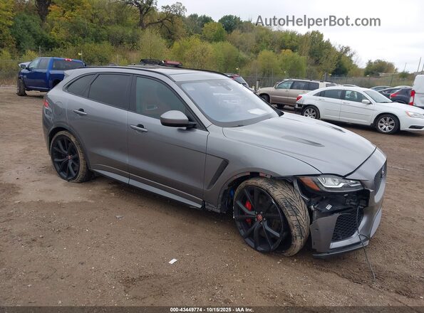 SADCZ2EE7LA629941 2020 JAGUAR F-PACE Gray Delantero derecho