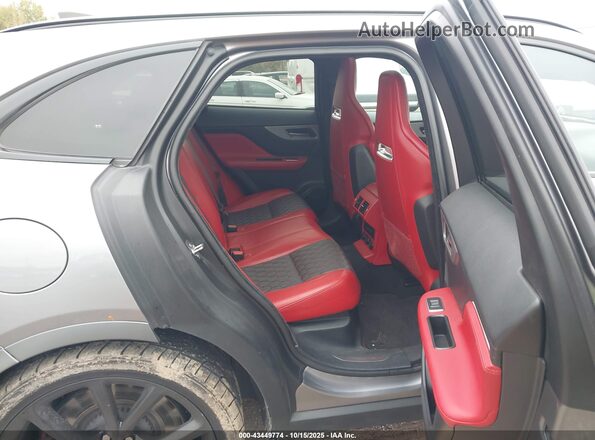 SADCZ2EE7LA629941 2020 JAGUAR F-PACE Gray Vista de la etiqueta del VIN