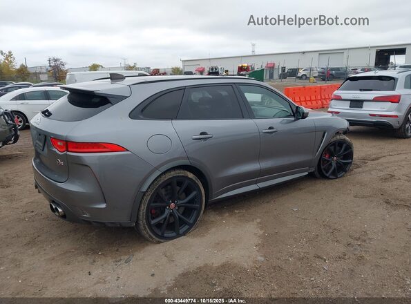 SADCZ2EE7LA629941 2020 JAGUAR F-PACE Gray Trasero derecho