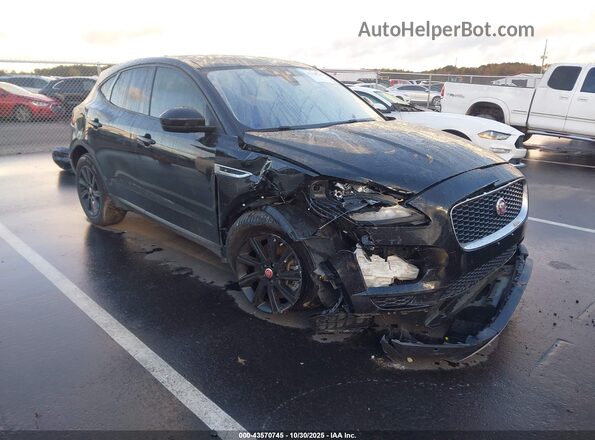 SADFJ2FX6K1Z42532 2019 JAGUAR E-PACE Black Przód prawy
