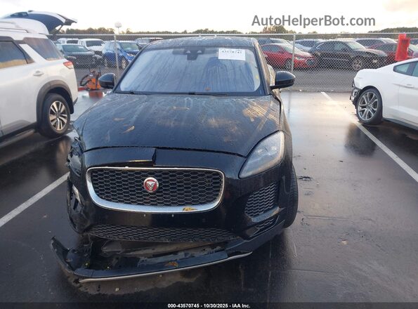 SADFJ2FX6K1Z42532 2019 JAGUAR E-PACE Black Widok zestawu wskaźników