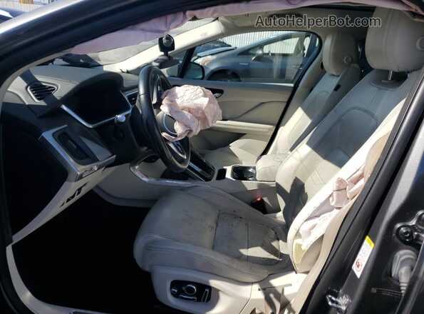 SADHD2S15K1F65700 2019 JAGUAR I-PACE Серый Вид салона спереди