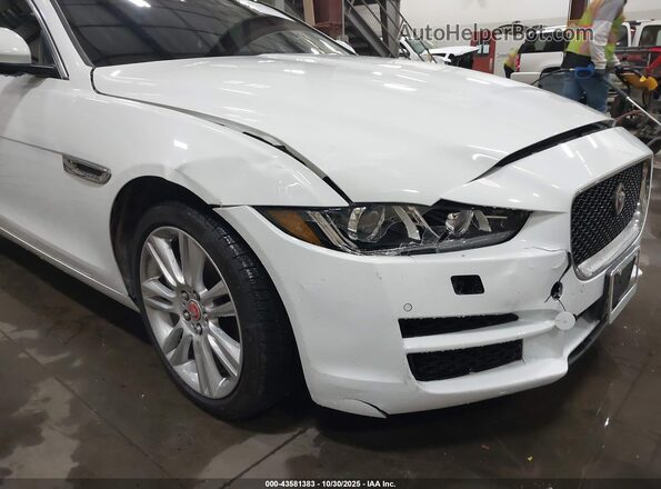 SAJAD4FX6KCP45164 2019 JAGUAR XF Белый Вид спереди