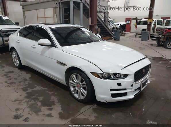 SAJAD4FX6KCP45164 2019 JAGUAR XF Белый Передняя правая четверть
