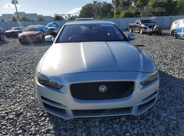 SAJAR4FX7KCP48298 2019 JAGUAR XF Серебряный Вид сзади