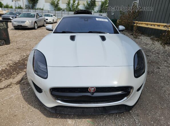 SAJDD1EV7JCK51373 2018 JAGUAR F-TYPE White წინა ხედი