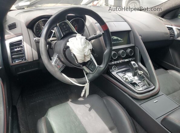 SAJDD1GX1LCK63505 2020 JAGUAR F-TYPE Black Vista del salpicadero