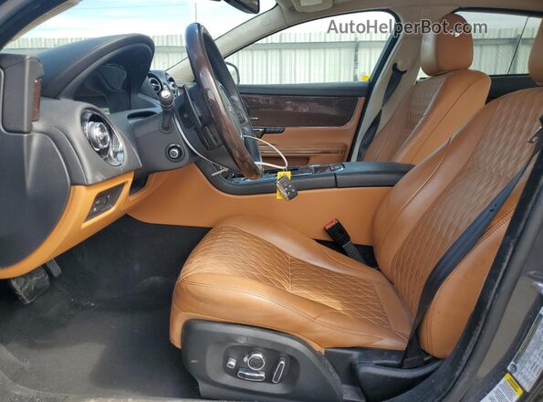 SAJWA2GE0GMW02325 2016 JAGUAR XJL Черный Вид салона спереди