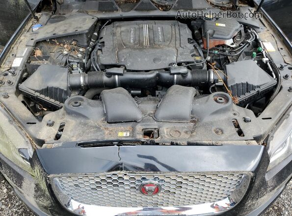 SAJWA2GE3GMW01850 2016 JAGUAR XJL Black Widok wnętrza z tyłu