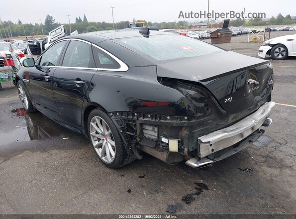 SAJWJ1CD6H8W07904 2017 JAGUAR XJ Black Tył lewy