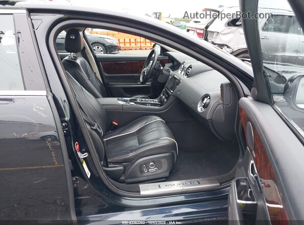 SAJWJ1CD6H8W07904 2017 JAGUAR XJ Black Widok wnętrza z przodu