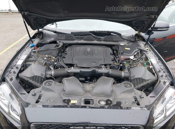 SAJWJ1CD6H8W07904 2017 JAGUAR XJ Black Widok z tyłu