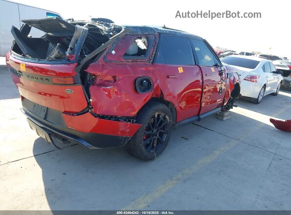SAL1P9EU4PA112488 2023 LAND ROVER RANGE ROVER SPORT Red Задня права чверть