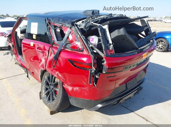 SAL1P9EU4PA112488 2023 LAND ROVER RANGE ROVER SPORT Red Вид панелі приладів