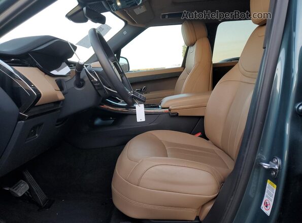 SAL1P9EU4RA405312 2024 LAND ROVER RANGE Teal წინა სალონის ხედი