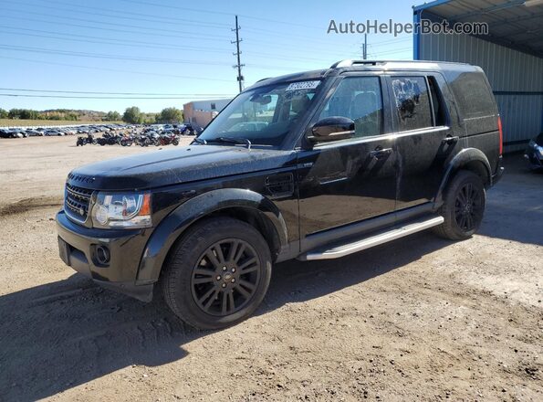 SALAG2V65GA789672 2016 LAND ROVER LR4 Черный Передняя левая четверть