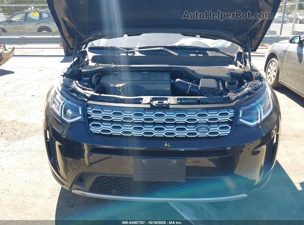 SALCK2FX8LH856829 2020 LAND ROVER DISCOVERY SPORT Black Вид ззаду